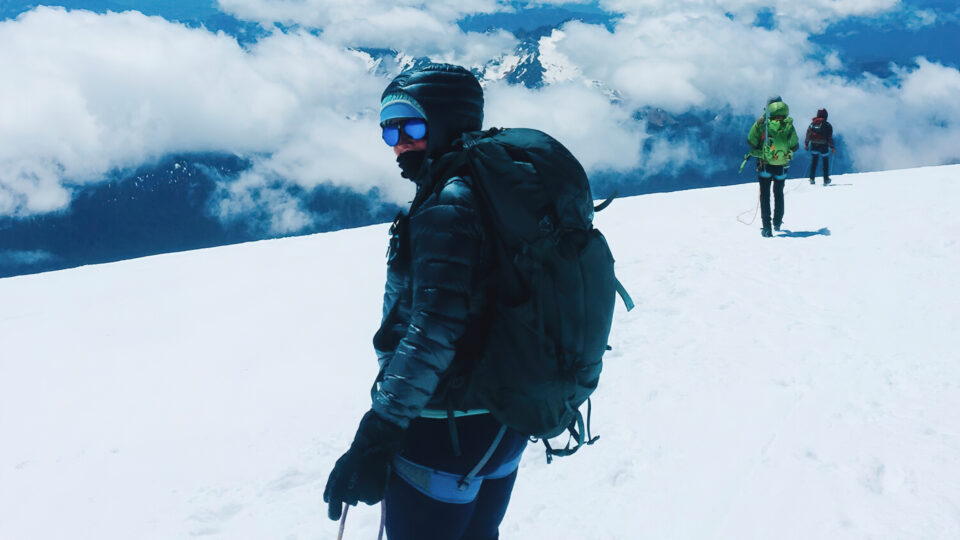 Ascending Mount Baker